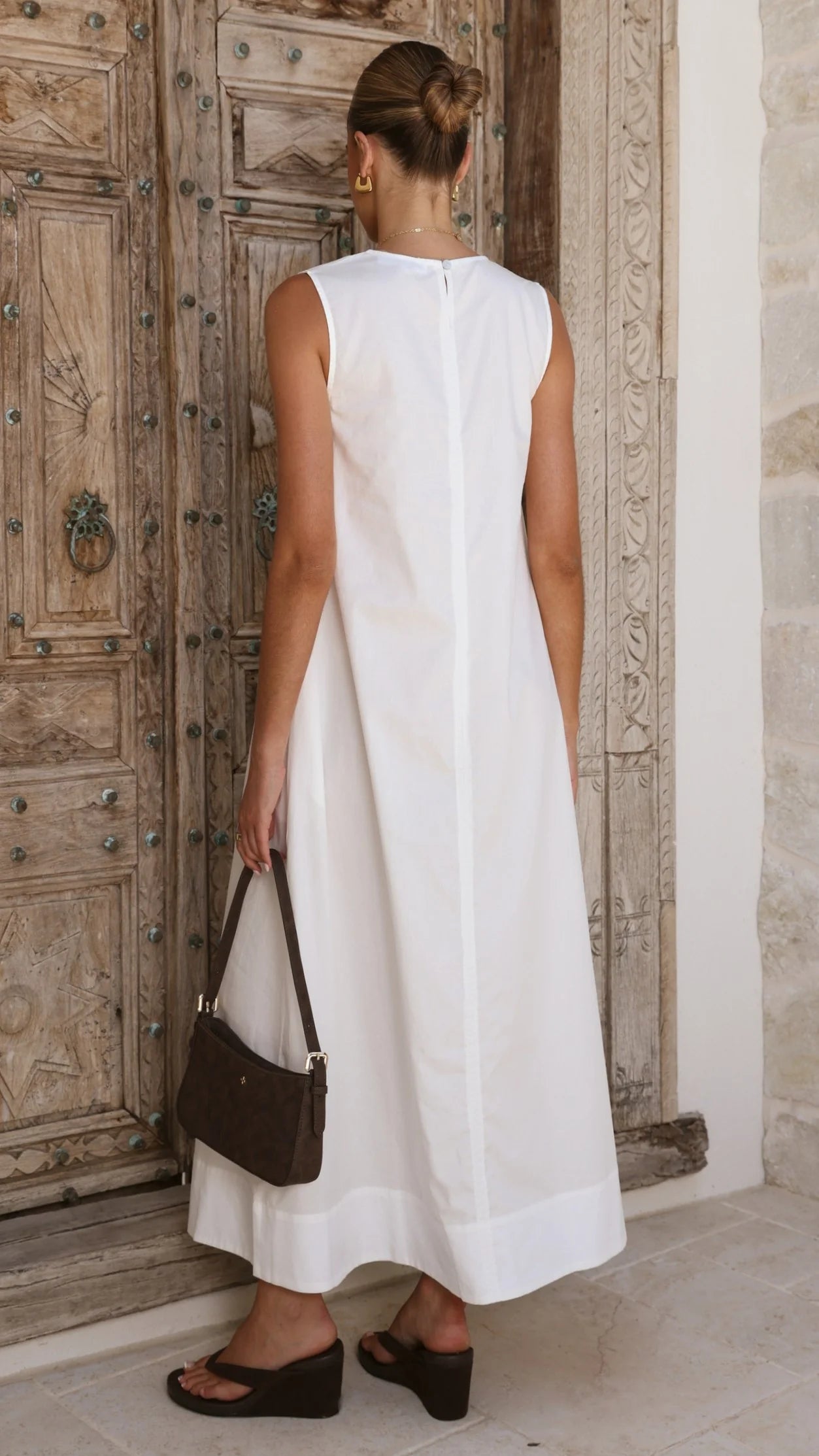 Alex Maxi Dress - White